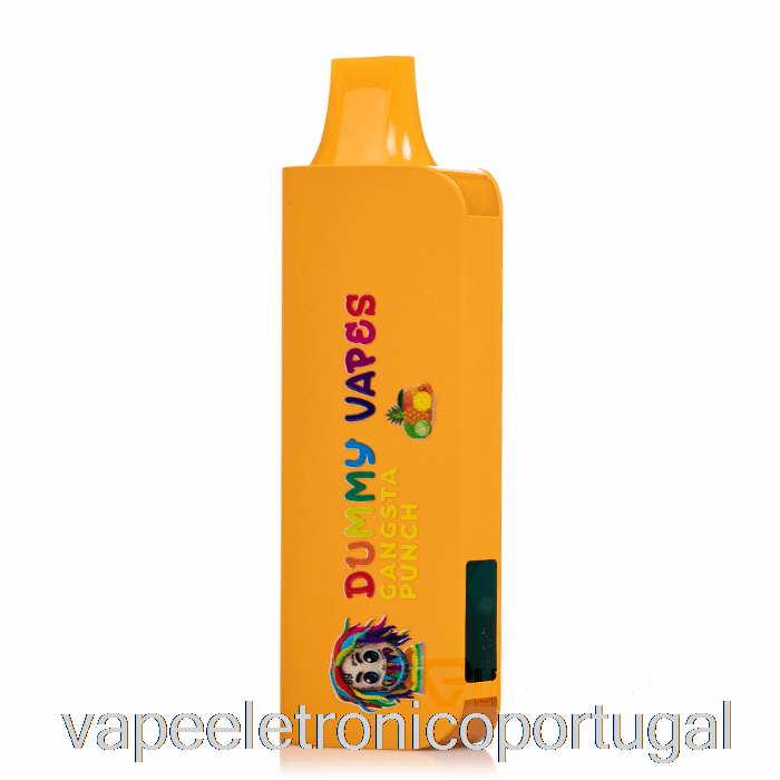Vape Eletrônico Manequim Vapes 8000 Descartável Gangsta Punch
